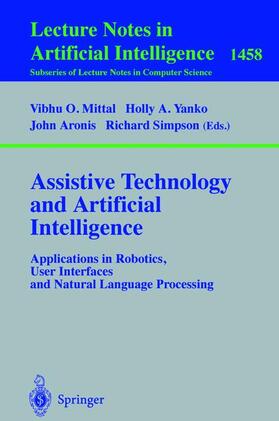 Mittal / Simpson / Yanco |  Assistive Technology and Artificial Intelligence | Buch |  Sack Fachmedien