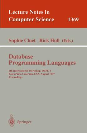 Hull / Cluet |  Database Programming Languages | Buch |  Sack Fachmedien