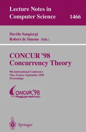 Simone / Sangiorgi |  CONCUR '98 Concurrency Theory | Buch |  Sack Fachmedien