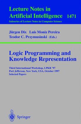 Przymusinski / Moniz Pereira |  Logic Programming and Knowledge Representation | Buch |  Sack Fachmedien