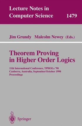 Newey / Grundy |  Theorem Proving in Higher Order Logics | Buch |  Sack Fachmedien