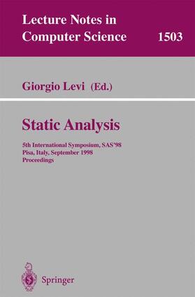 Levi |  Static Analysis | Buch |  Sack Fachmedien