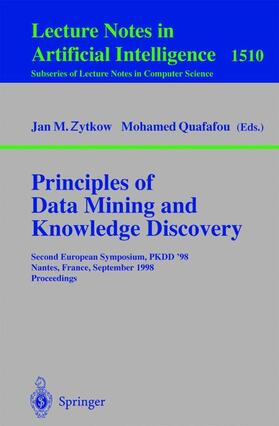 Quafafou / Zytkow |  Principles of Data Mining and Knowledge Discovery | Buch |  Sack Fachmedien