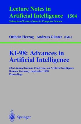 Günter / Herzog |  KI-98: Advances in Artificial Intelligence | Buch |  Sack Fachmedien