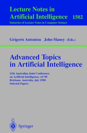 Slaney / Antoniou |  Advanced Topics in Artificial Intelligence | Buch |  Sack Fachmedien