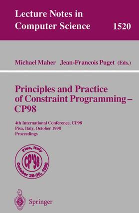 Puget / Maher |  Principles and Practice of Constraint Programming - CP98 | Buch |  Sack Fachmedien