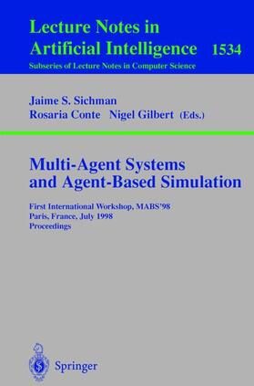 Sichman / Gilbert / Conte |  Multi-Agent Systems and Agent-Based Simulation | Buch |  Sack Fachmedien