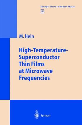Hein |  High-Temperature-Superconductor Thin Films at Microwave Frequencies | Buch |  Sack Fachmedien