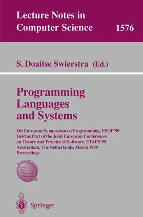 Swierstra |  Programming Languages and Systems | Buch |  Sack Fachmedien