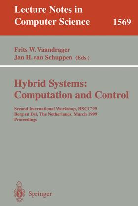 Schuppen / Vaandrager |  Hybrid Systems: Computation and Control | Buch |  Sack Fachmedien
