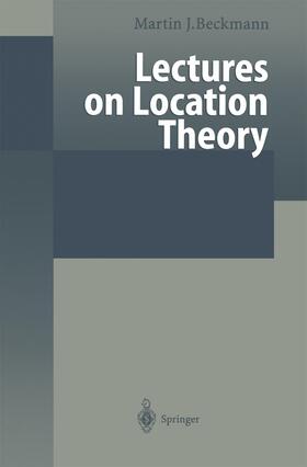Bach |  Lectures on Location Theory | Buch |  Sack Fachmedien