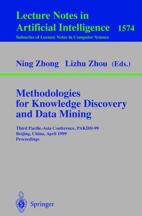 Zhou / Zhong |  Methodologies for Knowledge Discovery and Data Mining | Buch |  Sack Fachmedien