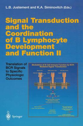 Siminovitch / Justement |  Signal Transduction and the Coordination of B Lymphocyte Development and Function II | Buch |  Sack Fachmedien