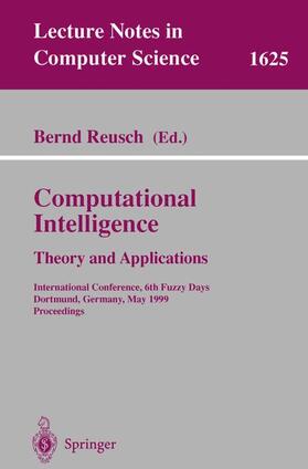 Reusch |  Computational Intelligence: Theory and Applications | Buch |  Sack Fachmedien