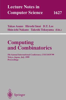 Asano / Imai / Tokuyama |  Computing and Combinatorics | Buch |  Sack Fachmedien