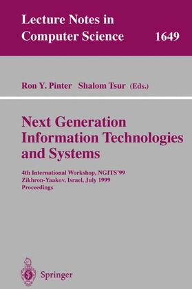 Tsur / Pinter |  Next Generation Information Technologies and Systems | Buch |  Sack Fachmedien