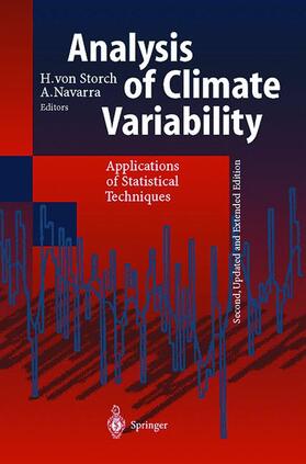 Navarra / Storch |  Analysis of Climate Variability | Buch |  Sack Fachmedien