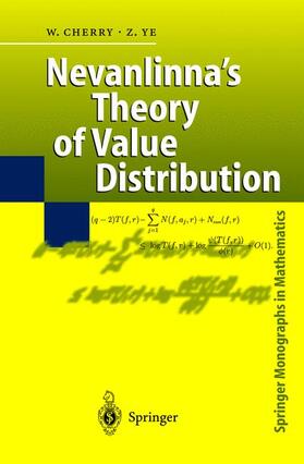 Cherry / Ye |  Nevanlinna’s Theory of Value Distribution | Buch |  Sack Fachmedien