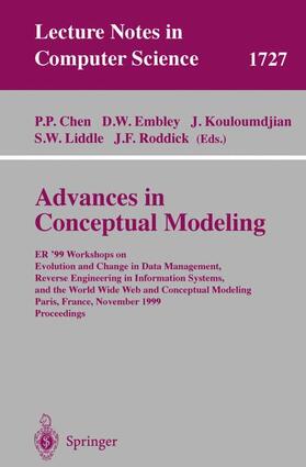Chen / Embley / Roddick |  Advances in Conceptual Modeling | Buch |  Sack Fachmedien