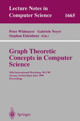 Widmayer / Eidenbenz / Neyer |  Graph-Theoretic Concepts in Computer Science | Buch |  Sack Fachmedien