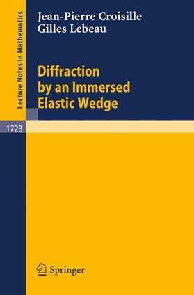 Lebeau / Croisille |  Diffraction by an Immersed Elastic Wedge | Buch |  Sack Fachmedien
