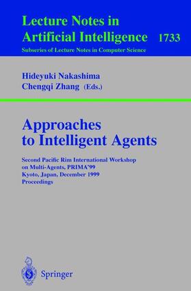 Zhang / Nakashima |  Approaches to Intelligent Agents | Buch |  Sack Fachmedien