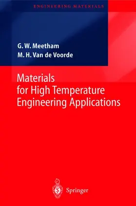 Meetham / Van de Voorde |  Materials for High Temperature Engineering Applications | Buch |  Sack Fachmedien