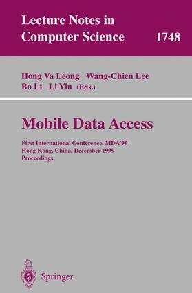 Leong / Yin / Lee |  Mobile Data Access | Buch |  Sack Fachmedien