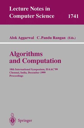 Pandu Rangan / Aggarwal |  Algorithms and Computations | Buch |  Sack Fachmedien