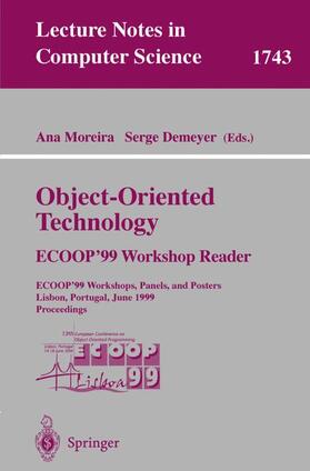 Demeyer / Moreira |  Object-Oriented Technology. ECOOP'99 Workshop Reader | Buch |  Sack Fachmedien