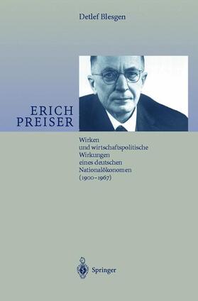 Blesgen |  Erich Preiser | Buch |  Sack Fachmedien