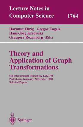 Ehrig / Rozenberg / Engels |  Theory and Application of Graph Transformations | Buch |  Sack Fachmedien