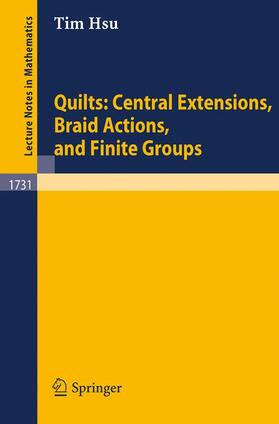 Hsu |  Quilts: Central Extensions, Braid Actions, and Finite Groups | Buch |  Sack Fachmedien