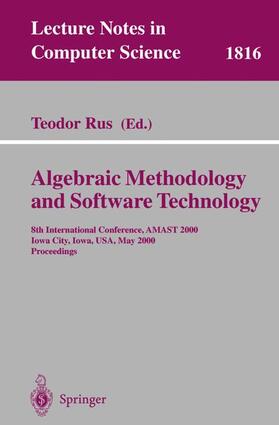 Rus |  Algebraic Methodology and Software Technology | Buch |  Sack Fachmedien