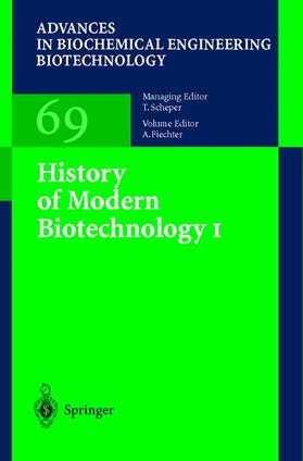 Fiechter |  History of Modern Biotechnology I | Buch |  Sack Fachmedien