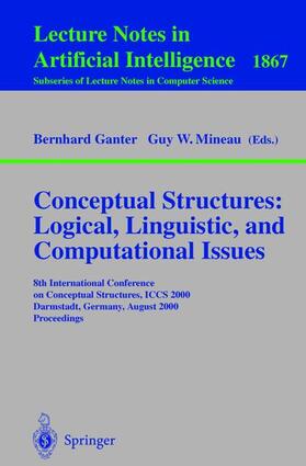 Mineau / Ganter |  Conceptual Structures: Logical, Linguistic, and Computational Issues | Buch |  Sack Fachmedien