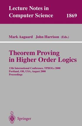 Harrison / Aagaard |  Theorem Proving in Higher Order Logics | Buch |  Sack Fachmedien
