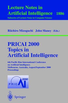 Slaney / Mizoguchi |  PRICAI 2000 Topics in Artificial Intelligence | Buch |  Sack Fachmedien