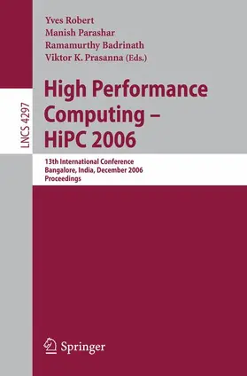 Robert / Parashar / Badrinath |  High Performance Computing - HiPC 2006 | Buch |  Sack Fachmedien