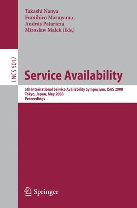 Nanya / Malek / Maruyama |  Service Availability | Buch |  Sack Fachmedien