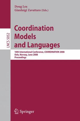 Zavattaro / Lea |  Coordination Models and Languages | Buch |  Sack Fachmedien