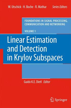Dietl |  Linear Estimation and Detection in Krylov Subspaces | Buch |  Sack Fachmedien