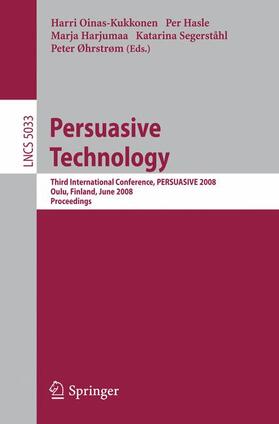 Oinas-Kukkonen / Hasle / Øhrstrøm |  Persuasive Technology | Buch |  Sack Fachmedien