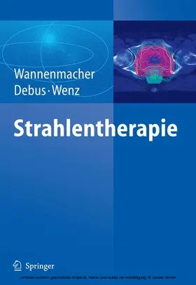 Wannenmacher / Debus / Wenz |  Strahlentherapie | eBook | Sack Fachmedien