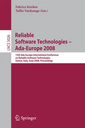 Kordon / Vardanega |  Reliable Software Technologies - Ada-Europe 2008 | eBook | Sack Fachmedien