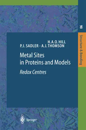 Hill / Sadler / Thomson |  Metal Sites in Proteins and Models | eBook | Sack Fachmedien