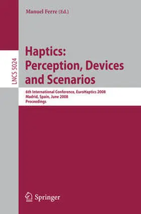 Ferre | Haptics: Perception, Devices and Scenarios | E-Book | sack.de