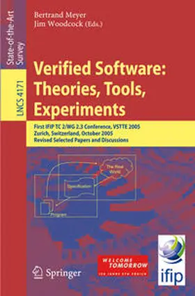 Meyer / Woodcock |  Verified Software: Theories, Tools, Experiments | eBook | Sack Fachmedien