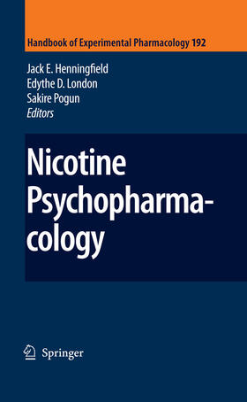 Henningfield / London / Pogun |  Nicotine Psychopharmacology | eBook | Sack Fachmedien