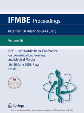 Katashev / Magjarevic / Dekhtyar |  14th Nordic-Baltic Conference on Biomedical Engineering and Medical Physics | eBook | Sack Fachmedien